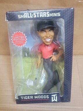 Tiger Woods Upper Deck Small Stars Minis Limited Edition 6" Figure NEW
